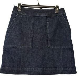 Made and Loved Loft Denim Mini Skirt 4